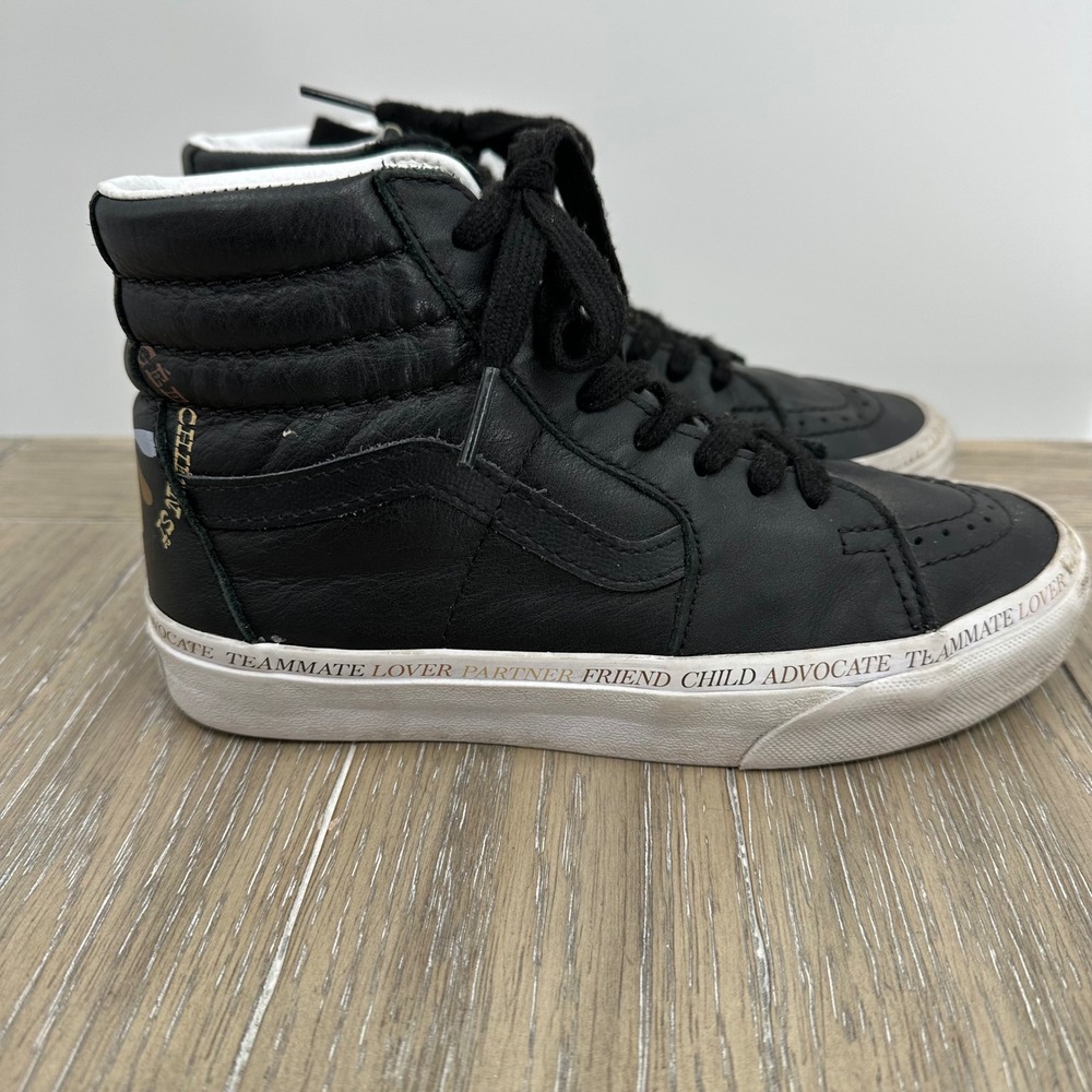 Vans SK8 Hi You Are Divine Black High Top Sneakers Womens Size‎ 5 Youth 3.5
